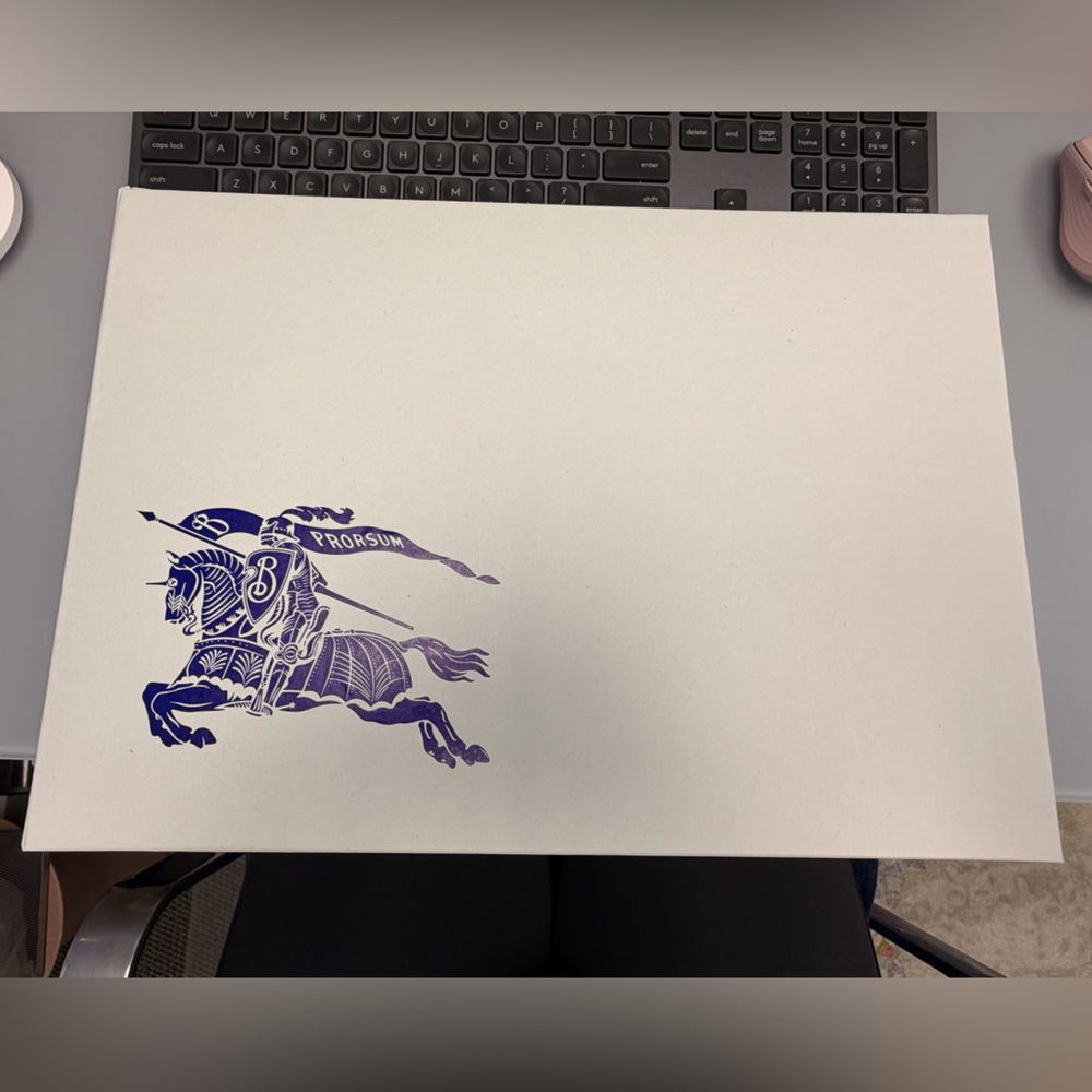 Burberry Blue Knight Box 10”x14.5”x2.5”